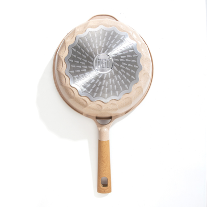 Beige MGC Heavy Gauge Granite Frying Pan (26cm) 