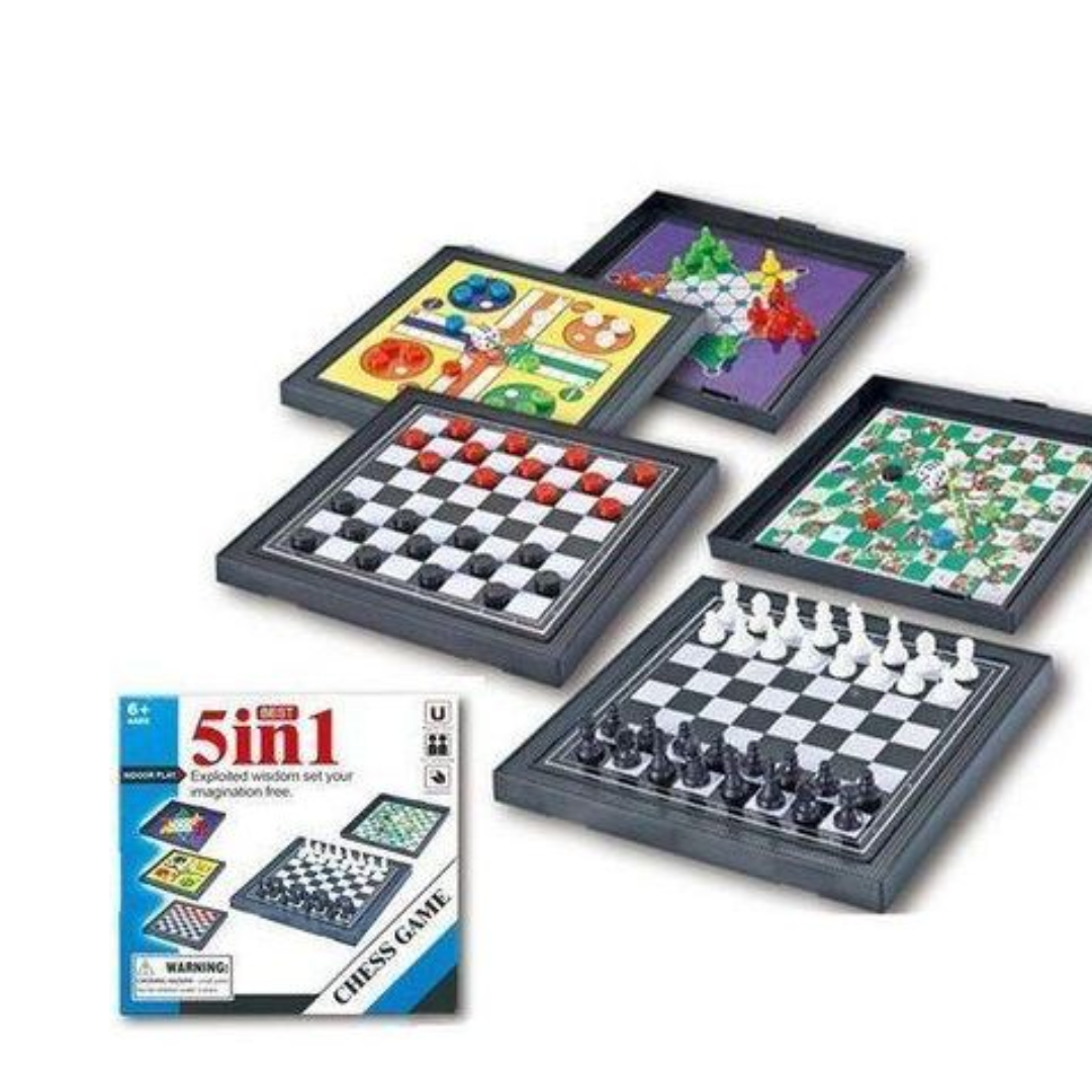 Big Size 5-in-1 Board Game
