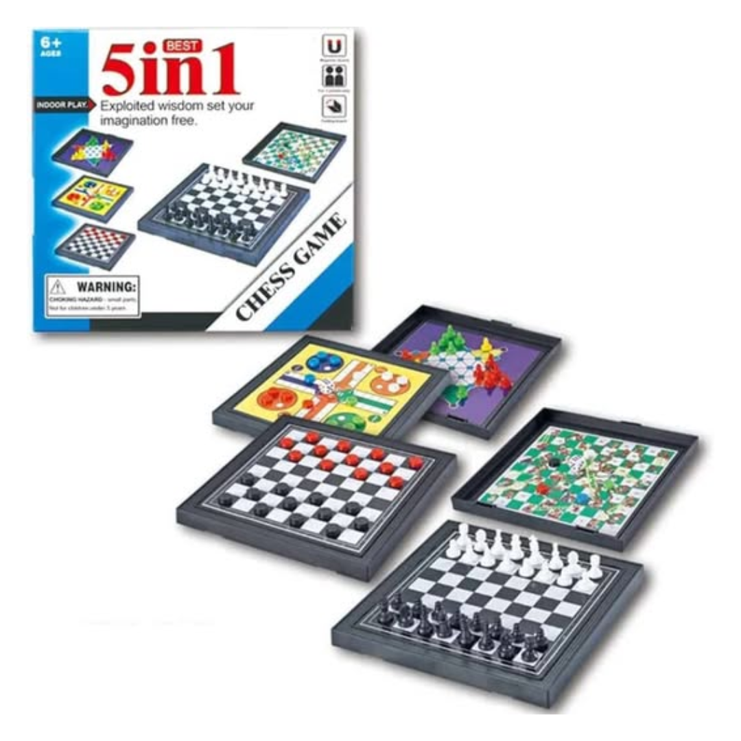 Big Size 5-in-1 Board Game