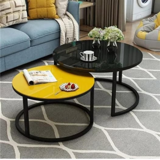 Big Size Glass Nesting Tables