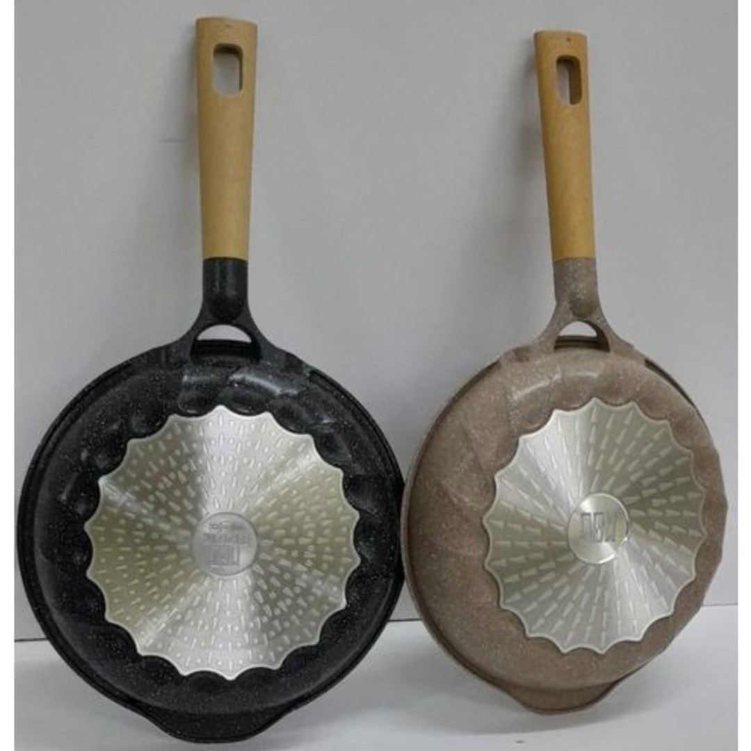 Black MGC Heavy Gauge Granite Frying Pan (26cm) 
