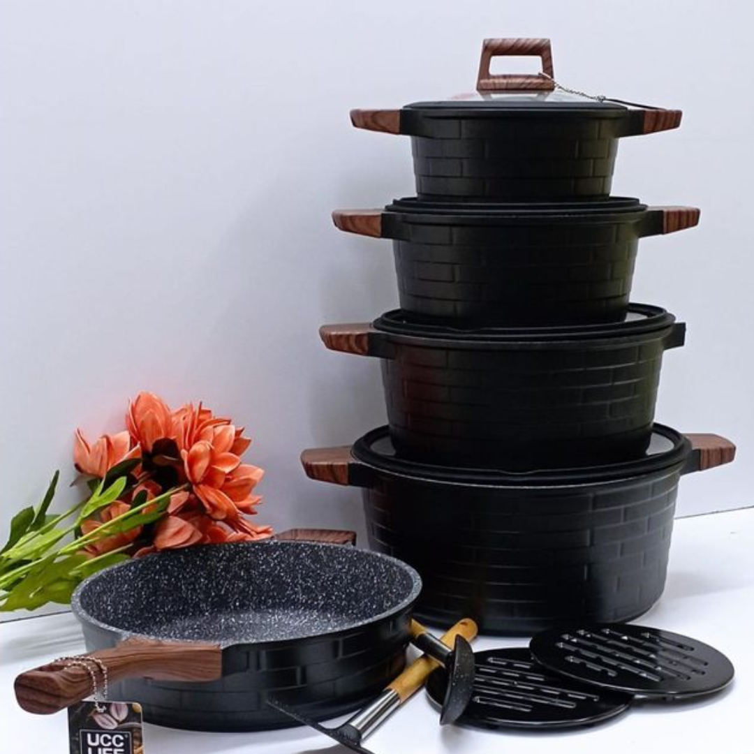 Block 13-Pcs Granite Coating Cookware Set