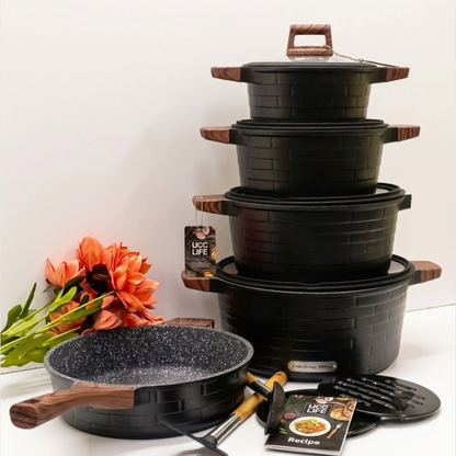 Block 13-Pcs Granite Coating Cookware Set