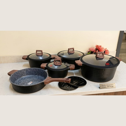 Block 13-Pcs Granite Coating Cookware Set