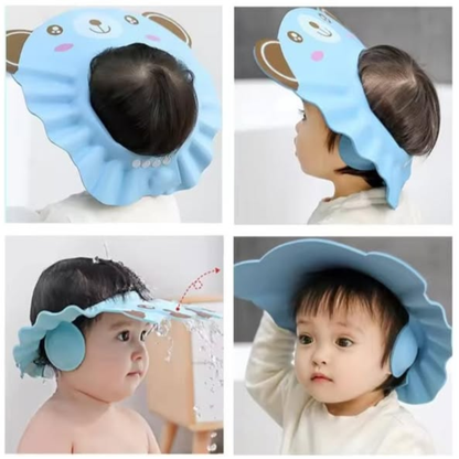 Blue Cute Cartoon Baby Shower Hat