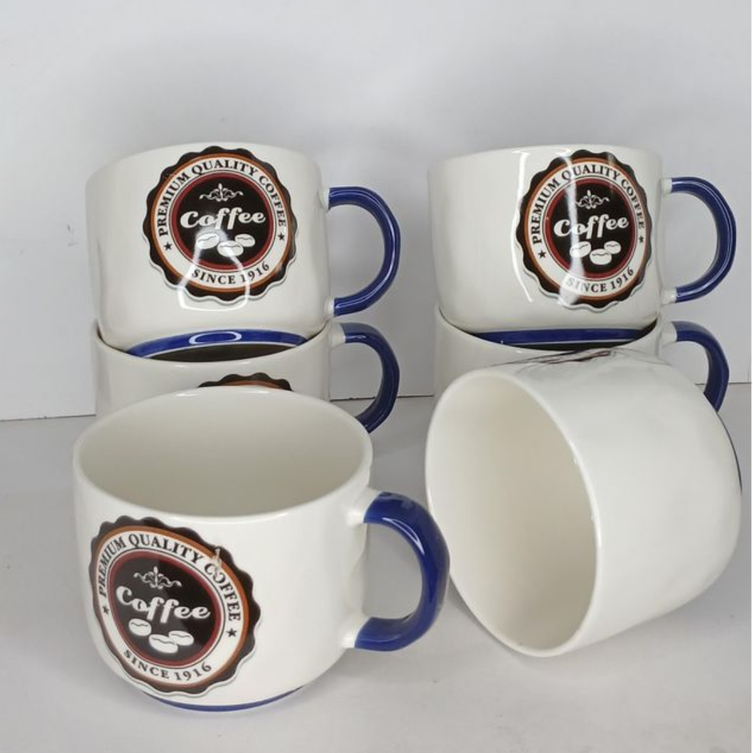 Ceramic Cups (Set of 6)