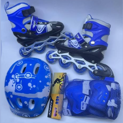 Complete Inline Skating Shoes Full Set