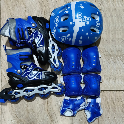 Complete Inline Skating Shoes Full Set