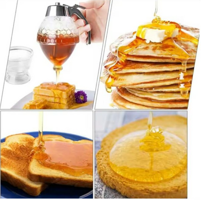 Diamond-Shaped Honey Dispenser (200ml)