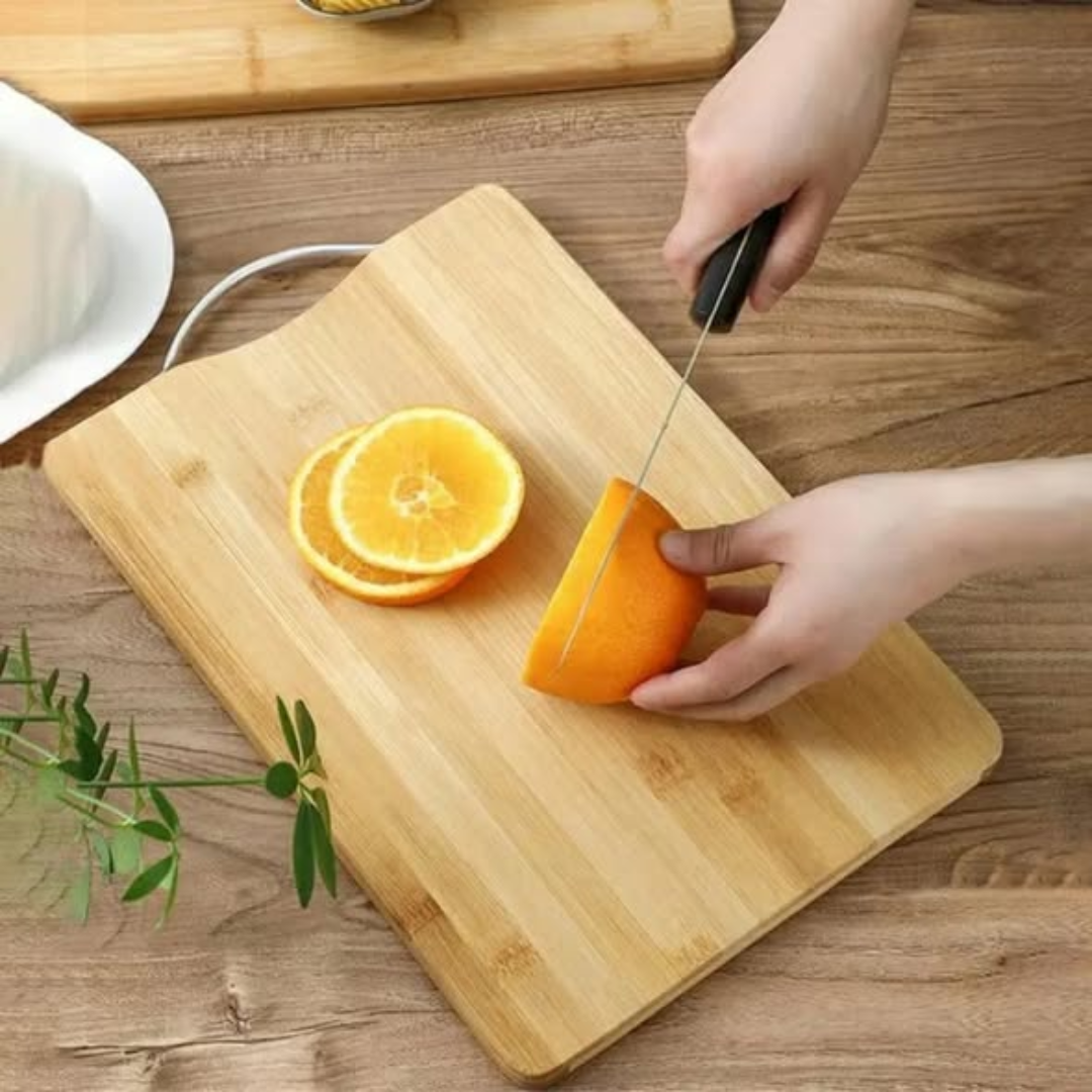 Double-Sided Thickened Bamboo Chopping Board