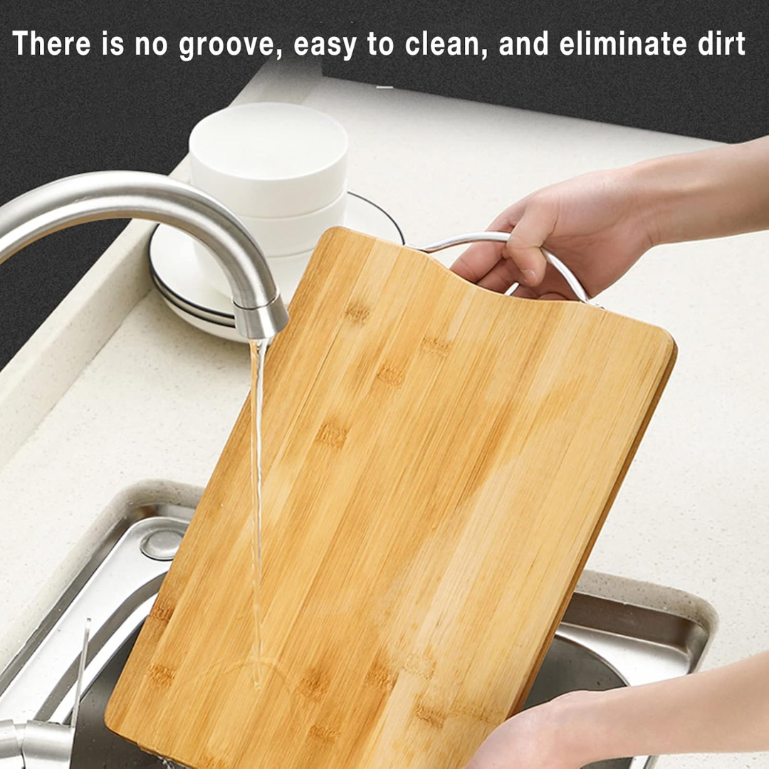 Double-Sided Thickened Bamboo Chopping Board