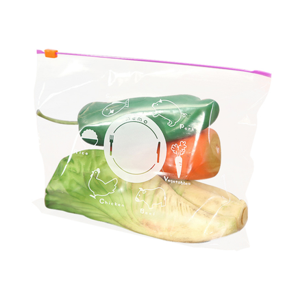 Eco-friendly ziplock fridge storage bags