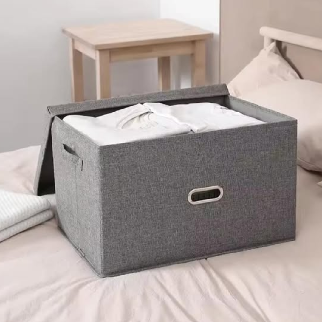 Foldable Storage Box with Lid