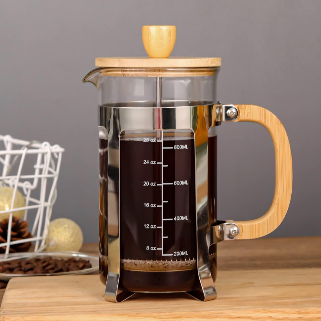 French Press Coffee Maker (800ml)