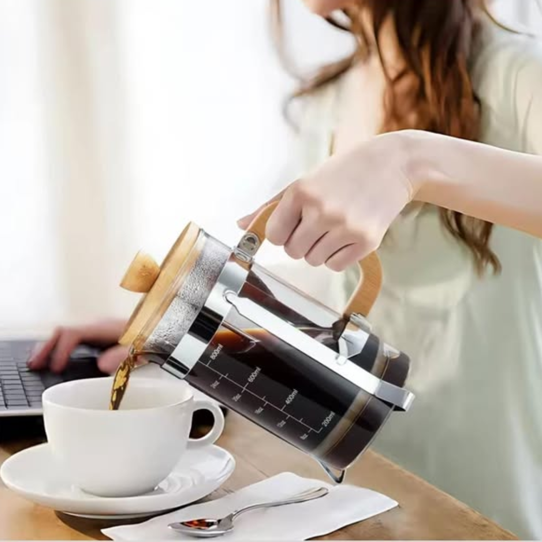 French Press Coffee Maker (800ml)