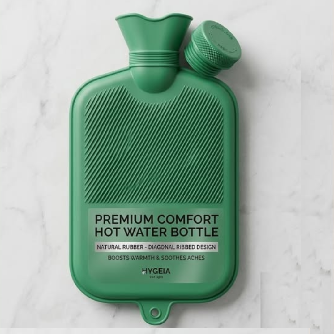 Green 2 Litre Hot Water Bottle
