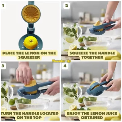 Hand press lemon squeezer (portable)