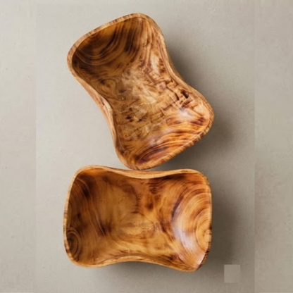 Handcrafted Wooden Fruit Bowl