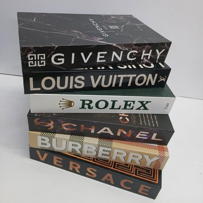 Hard gloss opening deco books