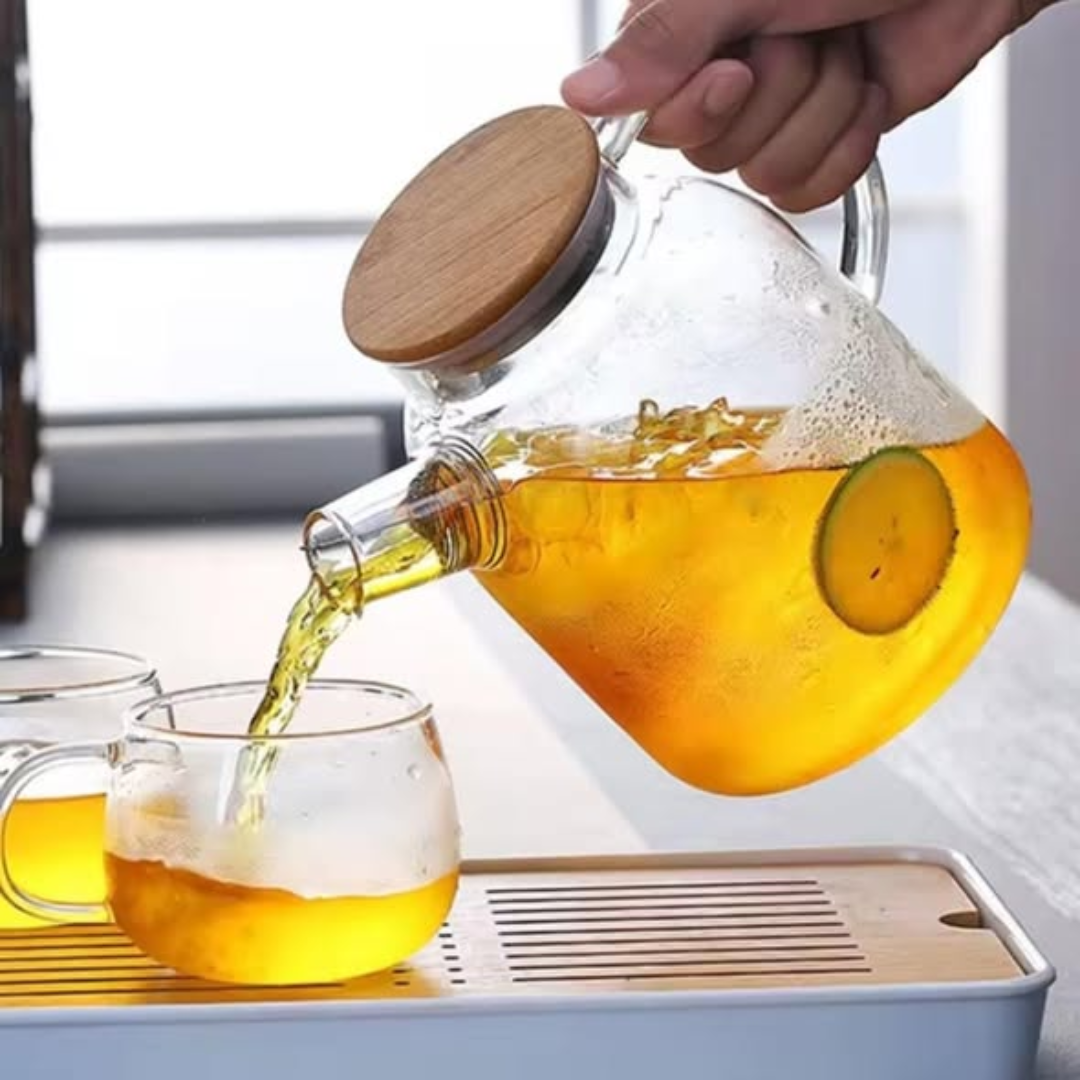 Heat-Resistant Glass Teapot 