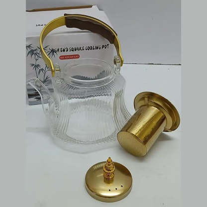 Heat Resistant Glass Teapot (1.2L)