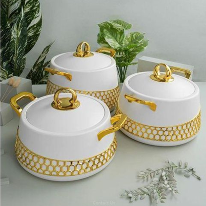 Insulated Round Hotpots Set