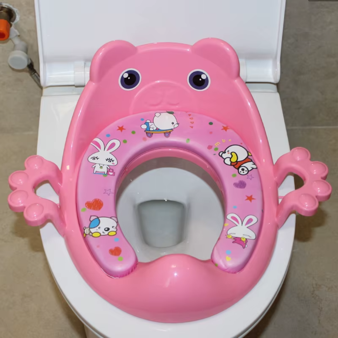 Kids potty training seat and step stool chair