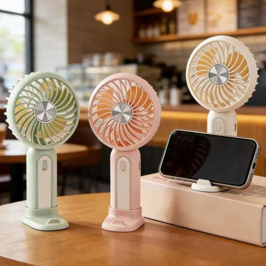 LED Digital Mini Portable Fan