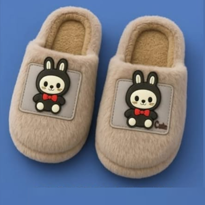 Labubu Plush Kids Indoor Slippers