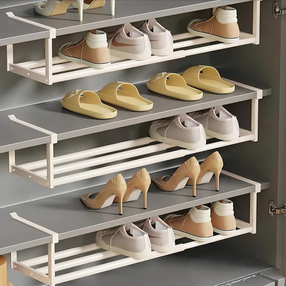 Large capacity under the shelf storage rack