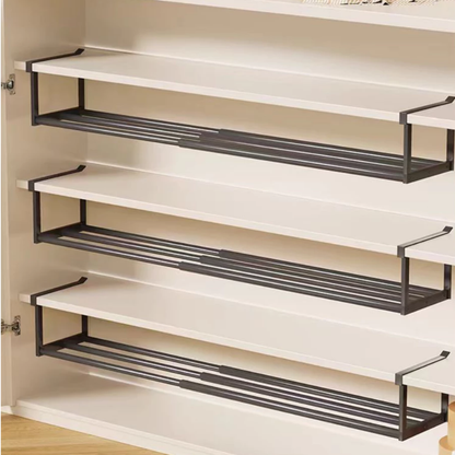 Black Large capacity under the shelf storage rack