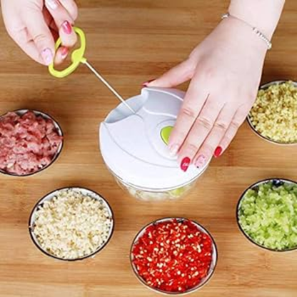 Manual Mini Shredder and Spin Cutter