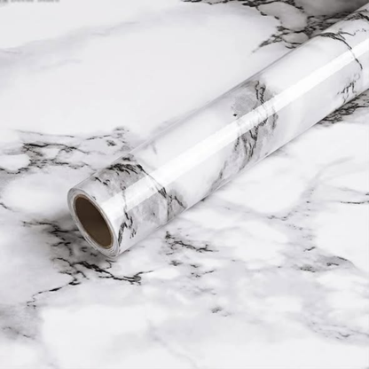 Marble White - Marble Contact Paper (60cm width)