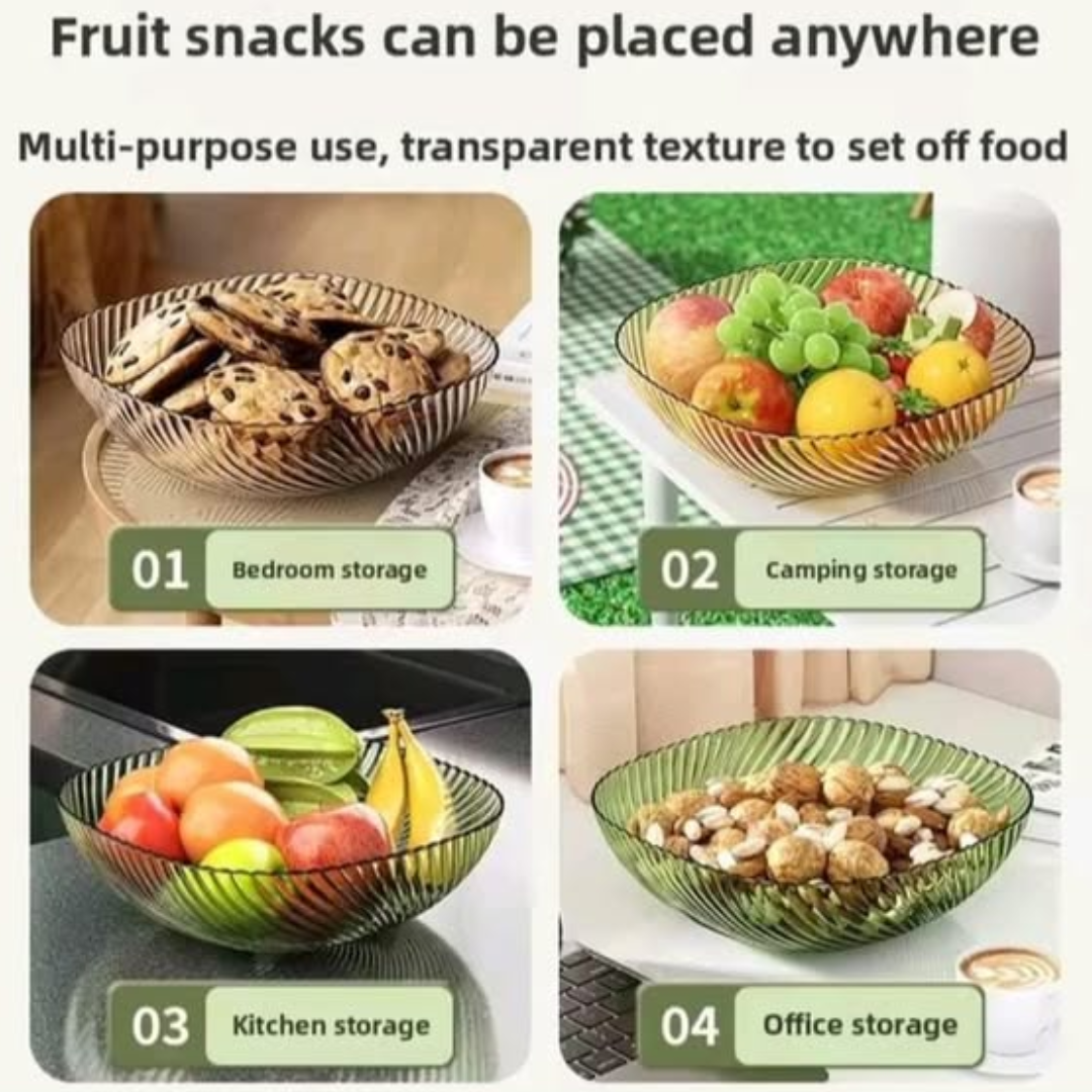 Melamine Fruit Platter and Salad Bowl