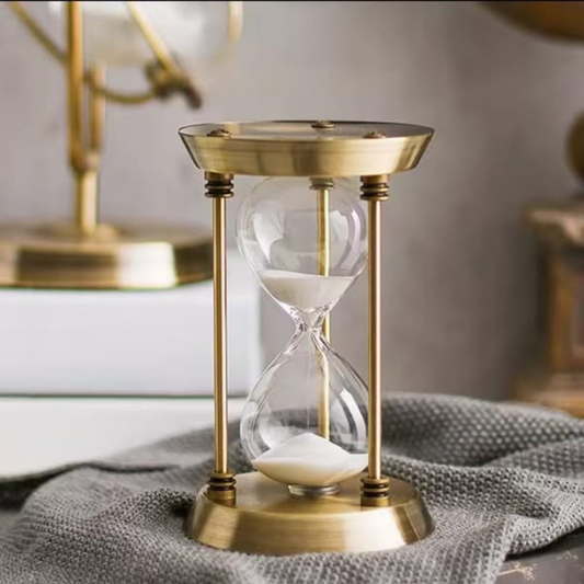 Metal Hourglass Sand Timer