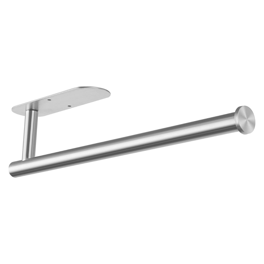 Multi-functional adhesive paper towel and tissue hanger