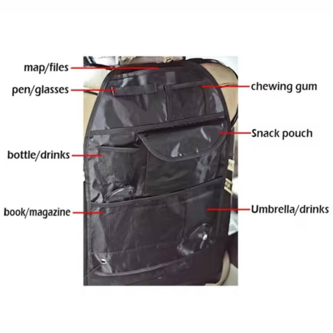 Multifunctional Car Back Seat Organizer