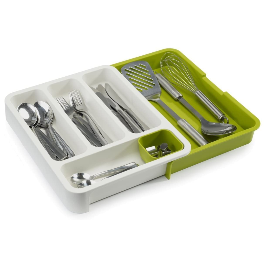 Multipurpose Plastic Cutlery Drawer Organizer