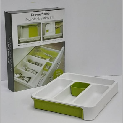 Multipurpose Plastic Cutlery Drawer Organizer