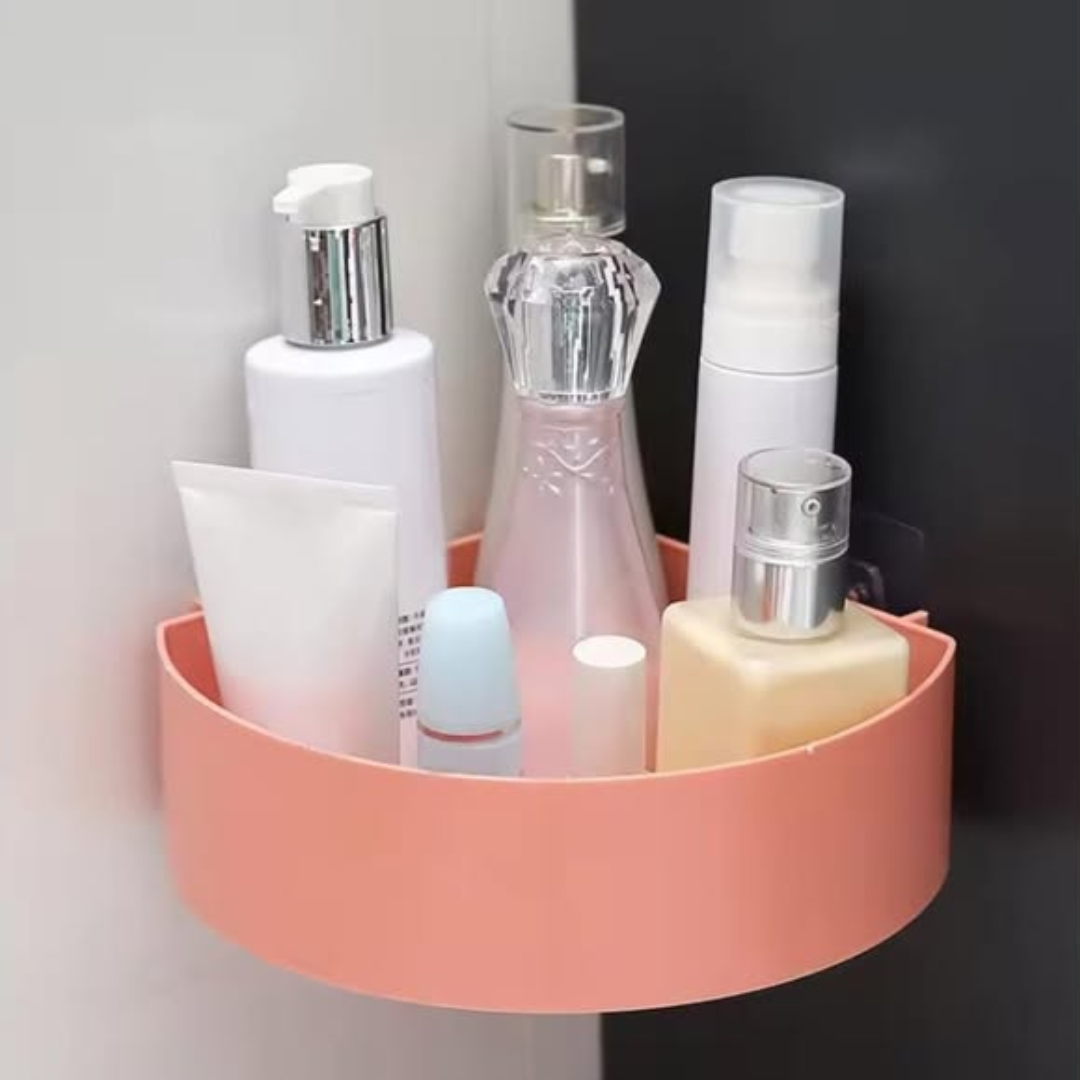 Multipurpose Triangle Shelf Storage Organizer 