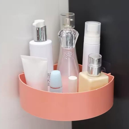 Multipurpose Triangle Shelf Storage Organizer 