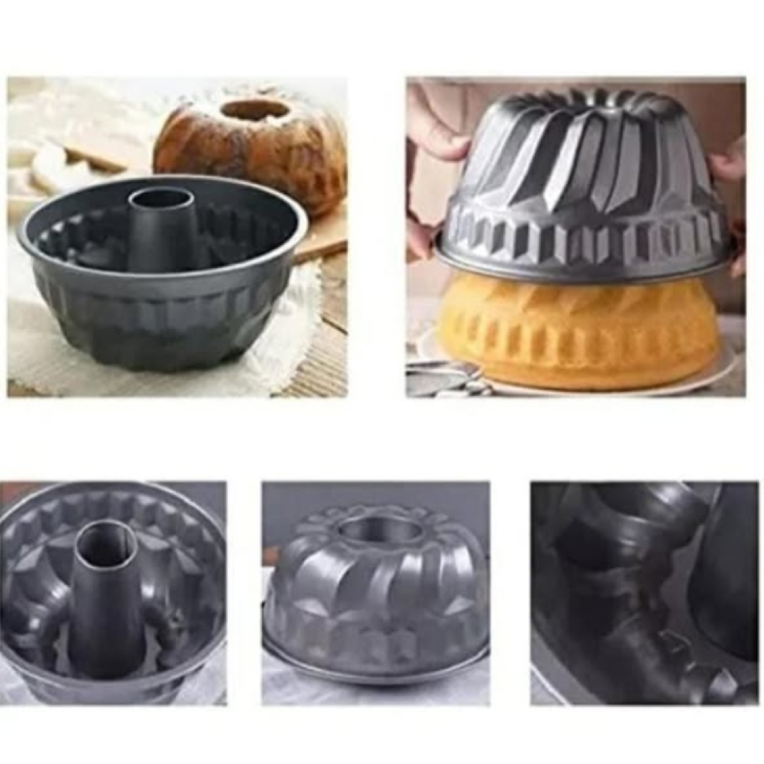 Non-Stick Doughnut-Shaped Cake Mould