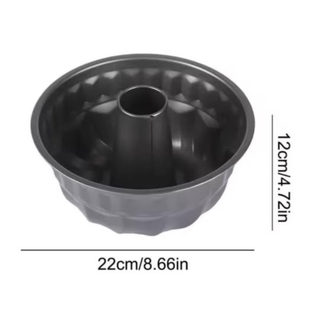 Non-Stick Doughnut-Shaped Cake Mould