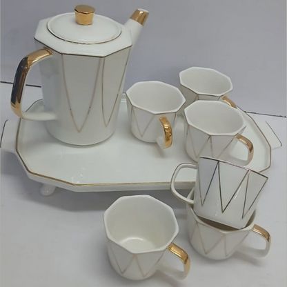 Nordic Ceramic Tea Set