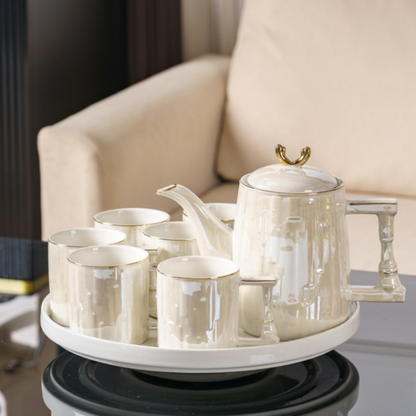 Nordic Ceramic Tea Set