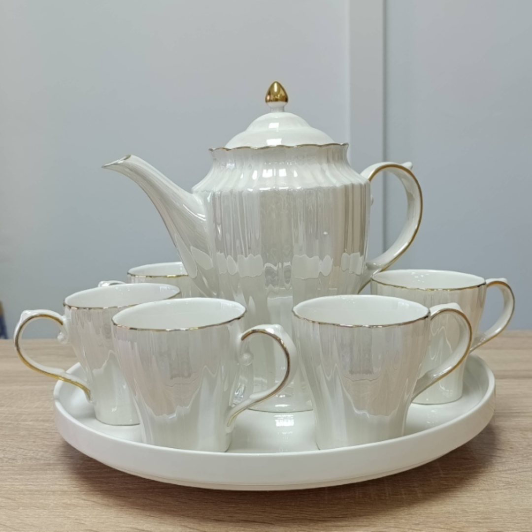 Nordic Ceramic Tea Set