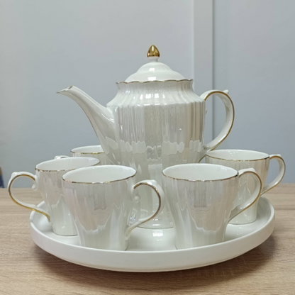 Nordic Ceramic Tea Set