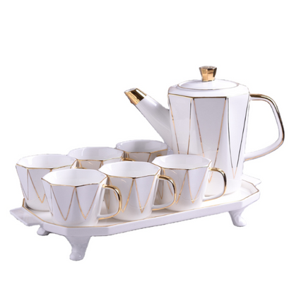 Nordic Ceramic Tea Set