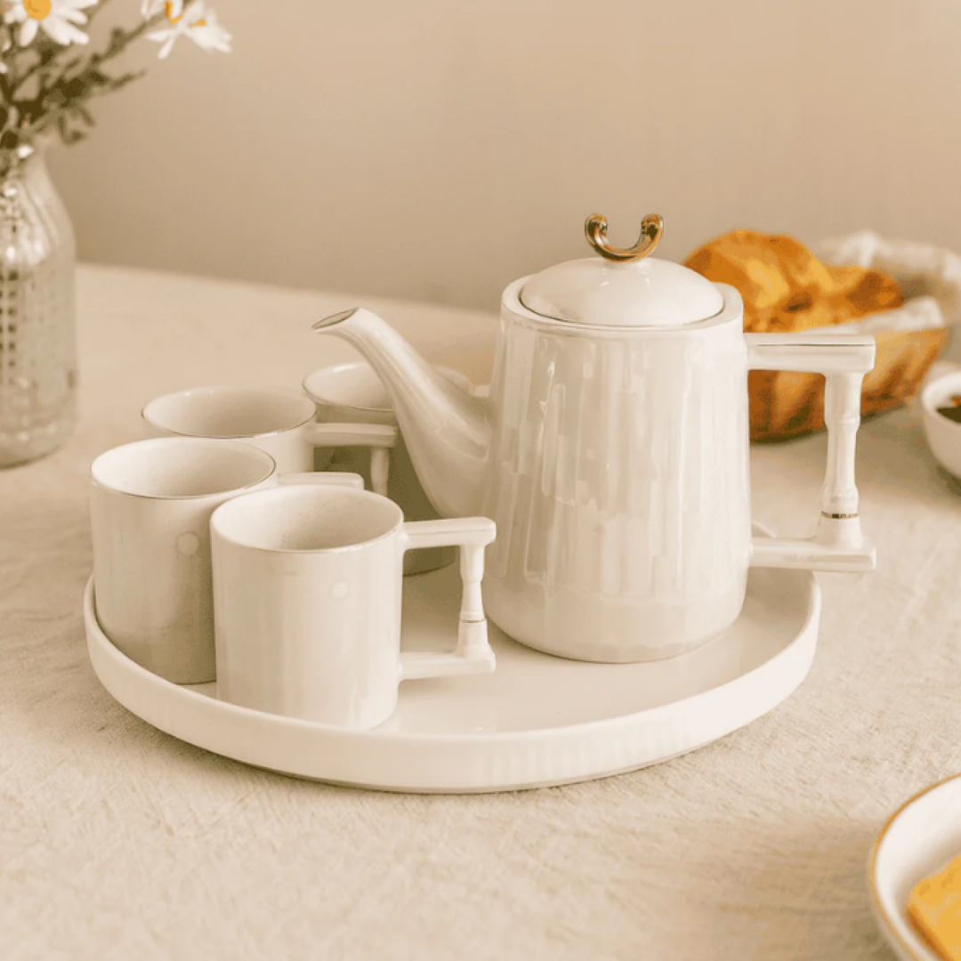 Nordic Ceramic Tea Set