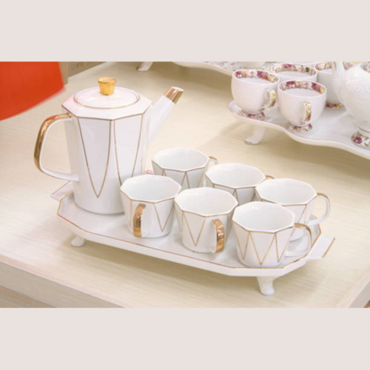 Nordic Ceramic Tea Set